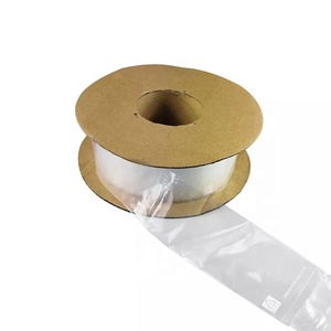 Hardware di plastica trasparente per spedizione elettronica per tubi giocattolo confezione trasparente rotolo di PE borsa tubolare lunga sottile - Product Image 1