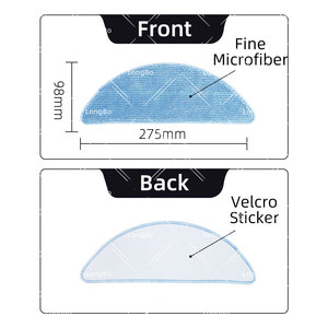 Ajustement pour <span class=keywords><strong>Mamibot</strong></span> Exvac 660 880 PetVac 280 Ikhos créer NetBot S15 pièce de rechange pour aspirateur robotique filtre Hepa vadrouille brosse latérale principale vadrouille - Product Image 6