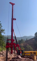 Foreuse rotative sur chenilles robuste YCR90, diamètre de forage 3000 mm et profondeur 99 m pour les projets de pieutage profond et de fondations en roche