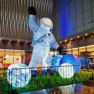 Cohete inflable gigante personalizado y astronauta/modelo espacial de misiles para exposición - Product Image 4
