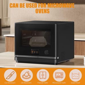 Recyclable Sealable Disposable Biodegradable Sugarcane Bagasse <b>Compartment</b> Food <b>Lunch</b> <b>Box</b> Meal Pulp Tray <b>With</b> Lamination Film - Product Image 2