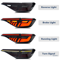 JC Großhandel Upgrade LED-Rückleuchten-Set für Honda Civic Limousine 2022-2026 1 Paar modifizierte Rücklichter mit getönten Gläsern