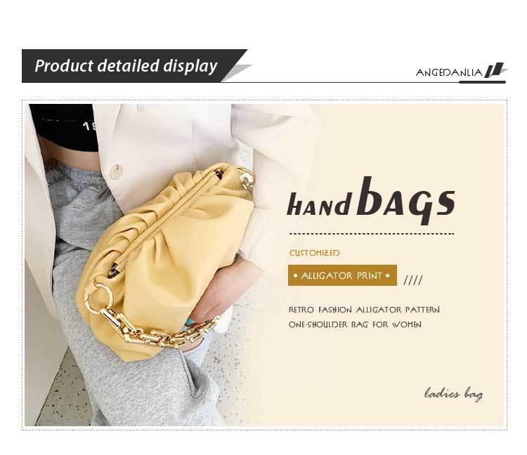 Women's Faux Leather Tote & Crossbody Bag - Fashion Shoulder Dumpling Purse For Ladies
