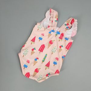 Maillot de bain une pièce à manches longues pour petites filles, marque privée OEM, maillot de bain pour enfant, maillot de bain pour bébé - Product Image 5