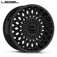 Concave profonde 5x114.3 5x112 5x120 5x130 2 pièces jante de voiture en alliage forgé poli 18 19 20 21 22 24 pouces roue de voiture de tourisme