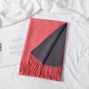 Écharpe d'Hiver Réversible en Pashmina Doux Cachemire pour Femme - Product Image 2