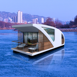 Per Container spedizione Boathouse fai da te Mini casa galleggiante casa galleggiante casa galleggiante Hotel casa prefabbricata casa Mobile piccola casa - Product Image 1
