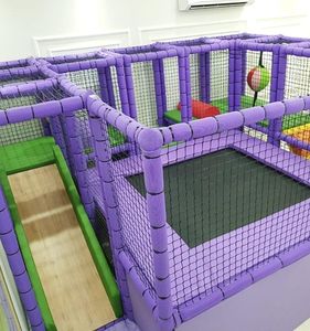 อุปกรณ์การเล่นแบบนุ่มสำหรับเด็กอุปกรณ์ปีนเขาในร่มสีขาวเทากลางกรอบแบบนุ่มอุปกรณ์สำหรับการเล่นแบบนุ่มสำหรับออกงานปาร์ตี้ - Product Image 5