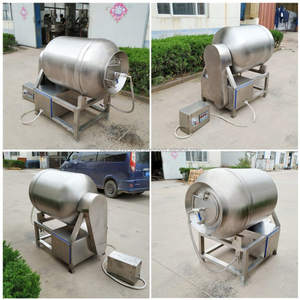 Machine à pétrir la viande de grande capacité Gobelet sous vide de viande de poulet commercial Marinator pour magasin de viande - Product Image 4