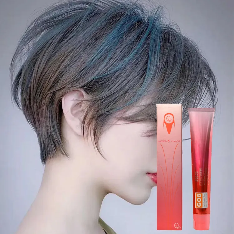 Factory Price Specialized In The Production Of Fashion Trend Color Day Ammonia Free 67 Color Hair Dye Cream