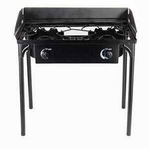 Válvula reductora <span class=keywords><strong>de</strong></span> presión <span class=keywords><strong>de</strong></span> 20 PSI para quemador doble portátil <span class=keywords><strong>de</strong></span> alta presión con escudo cortavientos para exteriores, a <span class=keywords><strong>gas</strong></span> butano, <span class=keywords><strong>de</strong></span> bajo consumo, en stock. - Product Image 1