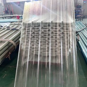 Tôles de toiture en PRF transparentes/Feuilles ondulées transparentes pour éclairage naturel - Product Image 1