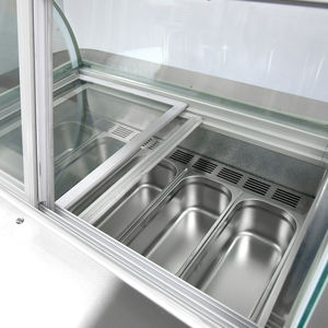 รถเข็นขายไอศกรีมไฟฟ้าสไตล์อิตาลี ความจุขนาดใหญ่ ผลิตภัณฑ์คุณภาพสูง สำหรับใช้งานกลางแจ้ง - Product Image 5