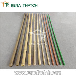 Bâton de <span class=keywords><strong>bambou</strong></span> <span class=keywords><strong>artificiel</strong></span> jaune écologique de 2cm de diamètre en plastique pour clôture japonaise - Product Image 6