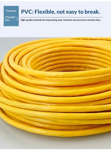 <span class=keywords><strong>Cable</strong></span> de <span class=keywords><strong>Internet</strong></span> para Exteriores Wangsheng <span class=keywords><strong>Super</strong></span> 6, PVC Amarillo Sin Blindaje, Cobre Libre de Oxígeno, Cuatro Pares Trenzados, 300 Metros, Gigabit 058 - Product Image 6