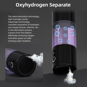 Hot Bán Xách Tay Thông Minh Hydrogen Nước Giàu Chai 6000ppb Pem Spe Công Nghệ Thép Không Gỉ Nhà Ở Cho Hộ Gia Đình Sử Dụng - Product Image 4