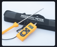 Humidimètre numérique étanche TONY DM400L avec écran LCD, sonde de 450 mm, profondeur de mesure de 0 à 10 % pour tester le sol, le sable et la poudre