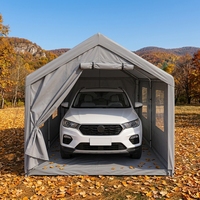 Auvent de voiture imperméable anti-âge, abri extérieur toutes saisons pour le stationnement des véhicules en zone rurale et les loisirs familiaux en plein air