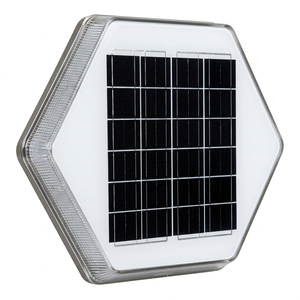 Luces Solares para Jardín y Patio, 200W LED, Material ABS para Exteriores, Montaje en Pared, Estilo Cuadrado, Cuerpo de Plástico, 1 Año de Garantía, Batería de 3600mAh - Product Image 1