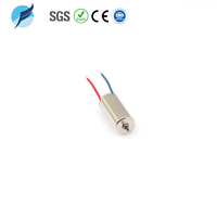 Moteur à vibrations sans noyau DC 6 mm 0614, haute vitesse, couple élevé, 5 V, 45 100 tr/min, 0,95 W, montage sur coque pour drone, jouet, robot