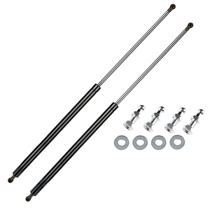 Supports de levage en acier robuste de 28 pouces, 200 lb (889 N), ressort à gaz, amortisseur pour camion, traîneau, remorque, remplacement de la couverture de benne - Product Image 1