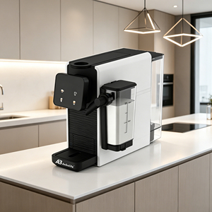 Machine à café à <span class=keywords><strong>capsules</strong></span> programmable Anbolife en plastique pour usage domestique et hôtelier 2026, 20 bars, machine à café électrique pour latte et cappuccino - Product Image 3