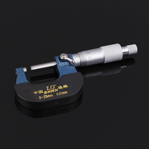Lg Shan Wall Thickness <b>Micrometer</b> 0-25mm Outside Diameter Measurement Tool For Precision Engineering Use - Product Image 4