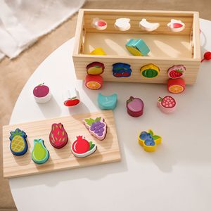 Giocattoli <span class=keywords><strong>Montessori</strong></span> di Alta Qualità, Blocchi di Legno, <span class=keywords><strong>Gioco</strong></span> di Forme e Impilamento, Giocattoli Educativi per Bambini e Bambine - Product Image 6