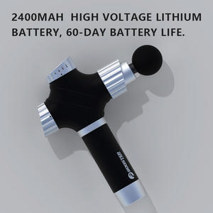 Pistolet de <span class=keywords><strong>Massage</strong></span> à main, Vibration musculaire profonde Pi Fitness en Stock, pistolet de <span class=keywords><strong>massage</strong></span> corporel sans fil 24V - Product Image 4