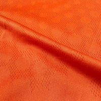 Rollo de Tela para Camisetas de Fútbol 25/26, 160 g/m², 100% Poliéster Jacquard, Tejido de Punto, Secado Rápido, Elástico, para Niños y Niñas