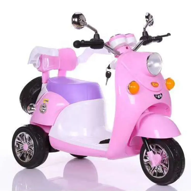 Хорошее качество батарея 6V4 двойной привод Красочные легкие мотоциклы для маленьких детей