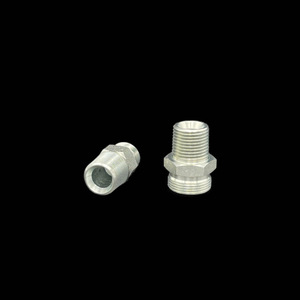 Raccord hydraulique à filetage conique externe 1DN, robuste, type H, compression droite, joint conique 24, norme américaine - Product Image 3