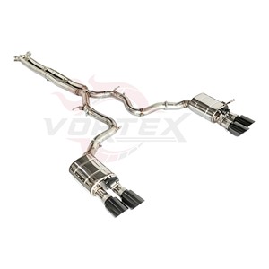 SS304หมุนวนท่อไอเสียสแตนเลสประสิทธิภาพสูงสำหรับ Porsche Panamera 971 2.9T 3.0T 2017-2023 - Product Image 3