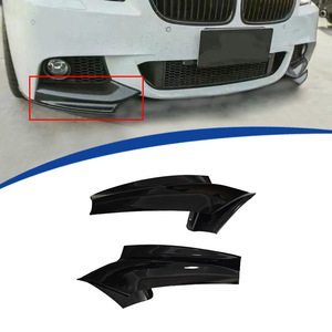 Bmw F10 Front Bumper <b>Corner</b> <b>Protector</b> Glossy Black Abs Material Left Side 2011-2016 - Product Image 1