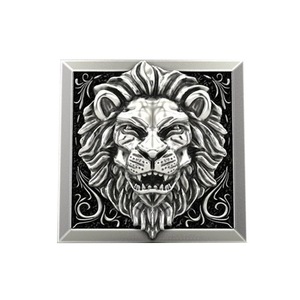 Anillo con diseño de león para hombre, joyería unisex de dos colores, accesorio navideño, diseño del zodiaco animal, caja de almacenamiento invisible - Product Image 5