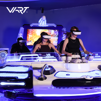 Parc à thème VR 360 9d vr machine de jeu de réalité virtuelle de simulateur de chaise de montagnes russes
