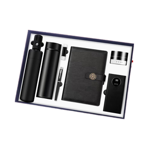 Set di Quaderni Formato A5 con Copertina in Pelle PU Morbida, Rilegatura a Spirale, Agenda Stampata, Portapenne in Pelle, Grande Cancelleria - Product Image 5