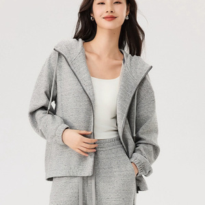 <span class=keywords><strong>Sudadera</strong></span> con <span class=keywords><strong>Capucha</strong></span> LUYU de Nuevo Diseño, de Forro Polar para Invierno, con Doble Cremallera, para Mujer, Estilo Casual, de Lujo, Suave, Deportiva - Product Image 2