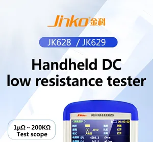 เครื่องวัดโอห์มแบบพกพา JK628 รุ่นใหม่ ขายดี วัดค่าความต้านทานต่ำได้ - Product Image 6