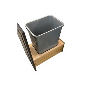 Meuble de cuisine modulaire en bois massif George à <span class=keywords><strong>prix</strong></span> de gros, prêt à assembler, avec portes vitrées, design moderne et contemporain pour salle à manger - Product Image 1