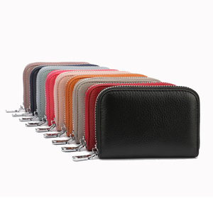 <span class=keywords><strong>Porte</strong></span>-cartes <span class=keywords><strong>carré</strong></span> à fermeture éclair de grande capacité <span class=keywords><strong>Porte</strong></span>-<span class=keywords><strong>monnaie</strong></span> étanche Portefeuille d'affaires court en cuir PU - Product Image 1