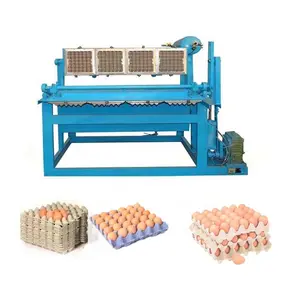 Nuevas Ideas de productos 2024 Protección del medio ambiente Máquina de moldeo de bandejas de huevos domésticas
