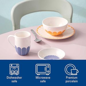 Mug à café en porcelaine allemande avec motif floral Fleur de <span class=keywords><strong>Villeroy</strong></span> & Boch - Compatible lave-vaisselle et micro-ondes - Idéal pour les cadeaux d'affaires - Product Image 2