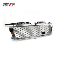 Grille de placage de pare-chocs avant de haute qualité et décoration d'accessoires de voiture de couverture d'évent latéral pour Range Rover Sport L320 2005-2009