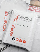 Vente chaude de courrier en polymousse noir personnalisé de haute qualité/pochette en plastique/fournisseur de transport d'enveloppe rembourrée