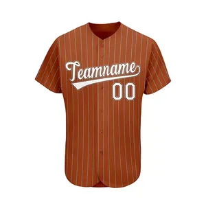 T-Shirt da Baseball a righe Raglan in poliestere a manica corta promozionale all'ingrosso da donna - Product Image 3