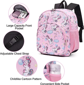 <span class=keywords><strong>Zaino</strong></span> per bambini OEM con simpatici cartoni animati, borsa a tracolla resistente per <span class=keywords><strong>asilo</strong></span> nido, scuola materna, mini <span class=keywords><strong>zaino</strong></span> per bambini, borsa da viaggio per neonati - Product Image 2