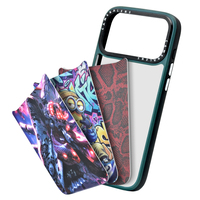 Coque de téléphone vierge détachable pour sublimation avec insert en aluminium remplaçable pour imprimante à transfert thermique, personnalisation DIY