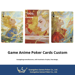 Cartas de Póker de <span class=keywords><strong>Anime</strong></span> Personalizadas de Alta Calidad, Papel Ecológico, Caja de Estilo Clásico, Personalización de Logotipo, Marca Sanwa - Product Image 4