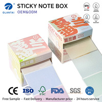 Bloc-notes adhésifs transparents à dégradé de couleurs, autocollants mémo nacrés à dérouler, ensemble de notes adhésives, onglets d'indexation inscriptibles pour journalisation